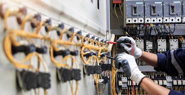 Professional Electrician technician working in Pennside, PA